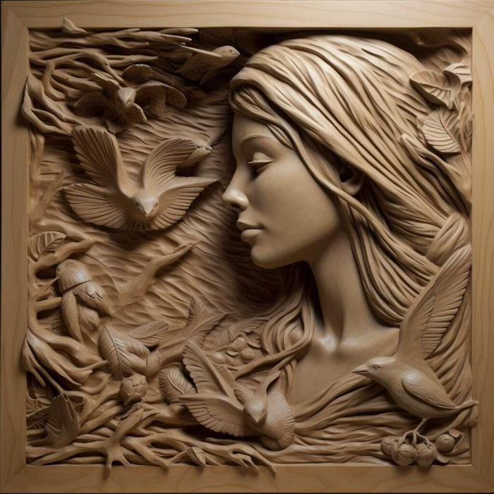 نموذج ثلاثي الأبعاد لآلة CNC 3D Art 